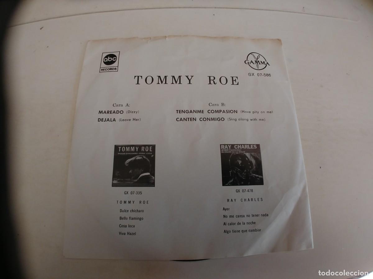 Discos de vinilo: TOMMY ROE-EP DIZZY +3 - Foto 2