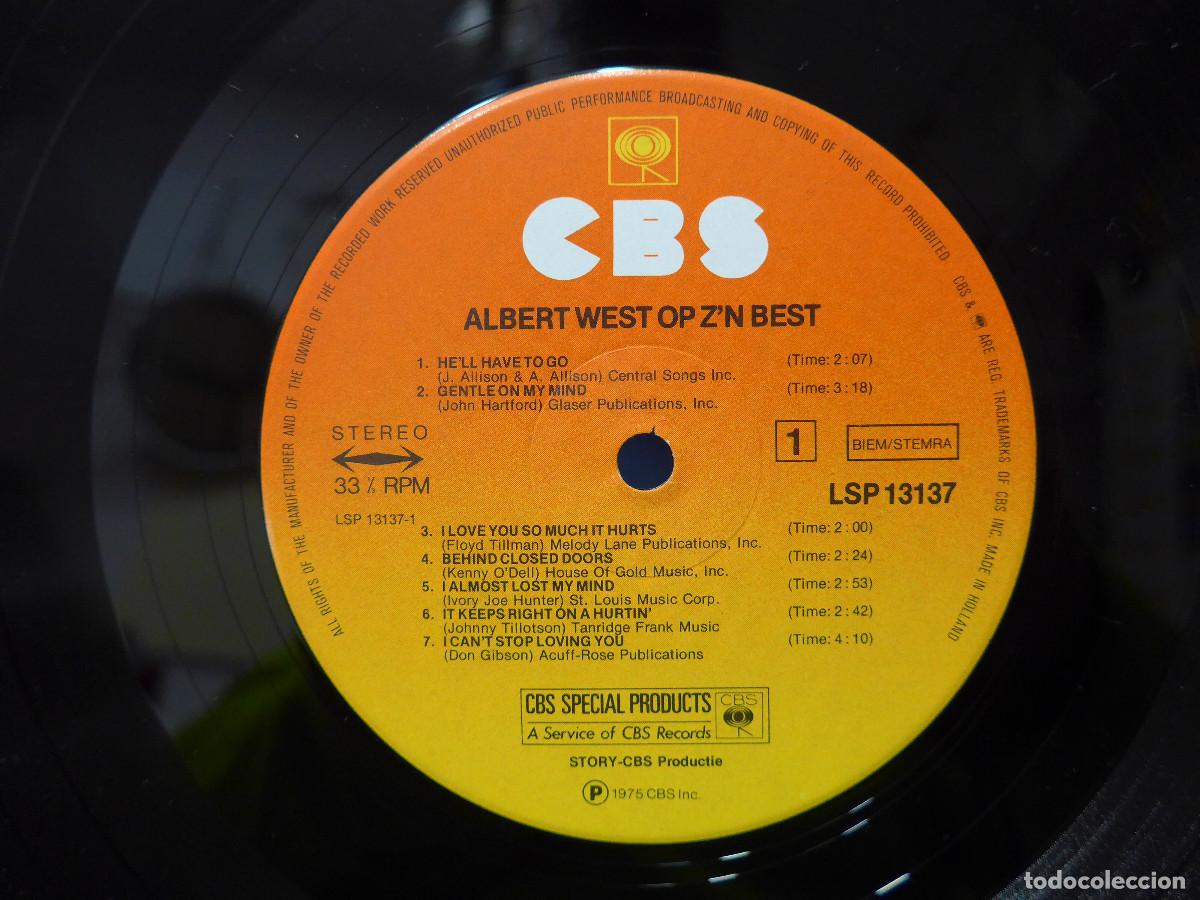 Discos de vinilo: ALBERT WEST OP ZN BEST - Foto 6