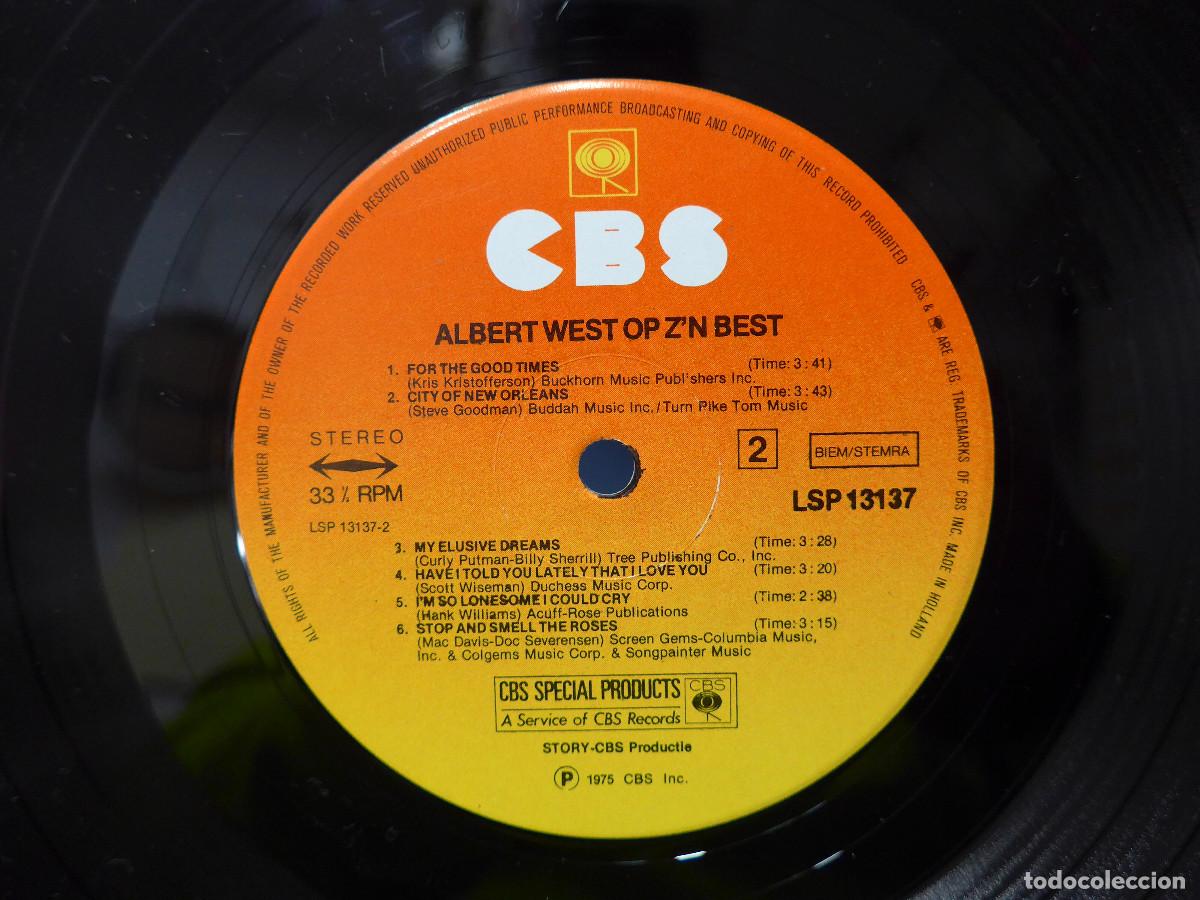 Discos de vinilo: ALBERT WEST OP ZN BEST - Foto 8