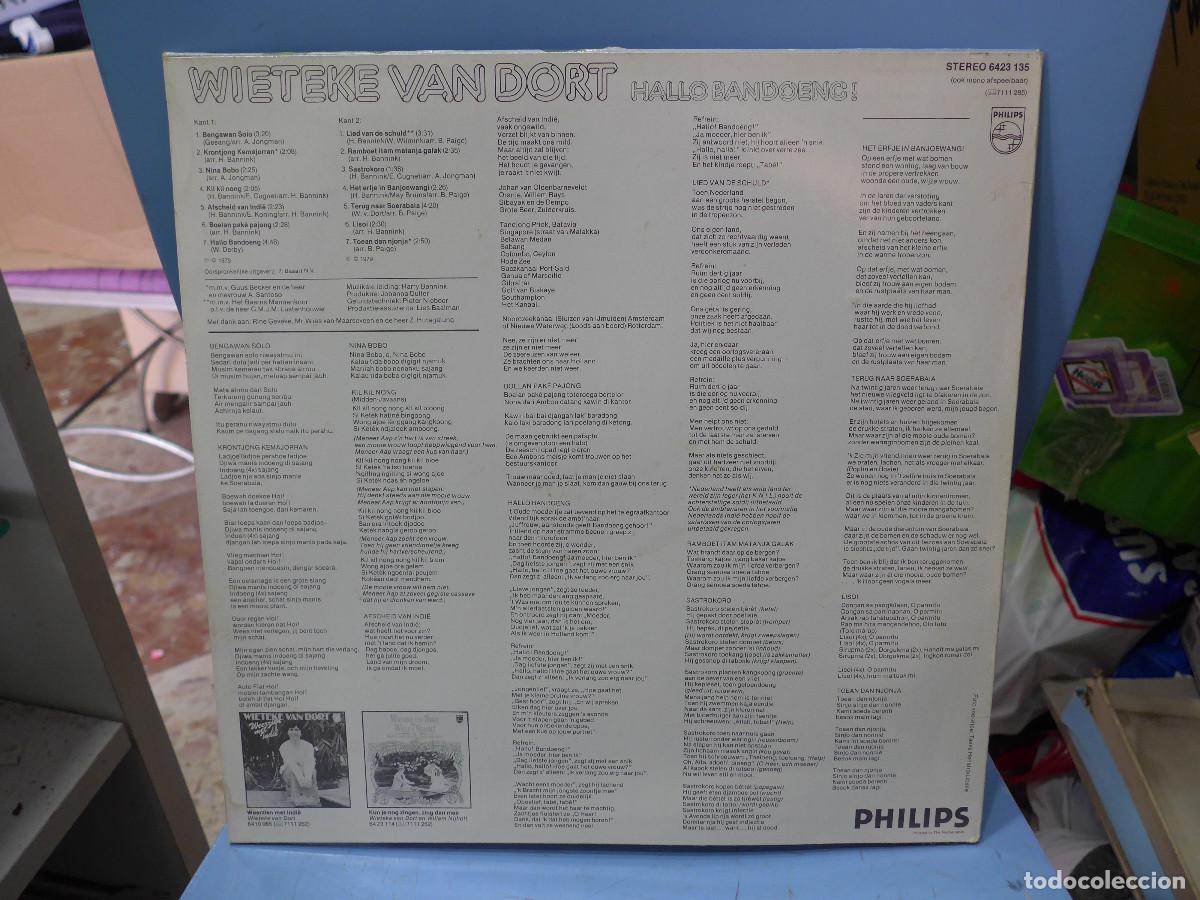 Discos de vinilo: WIETEKE VAN DORT HALLO BANDOENG - Foto 2