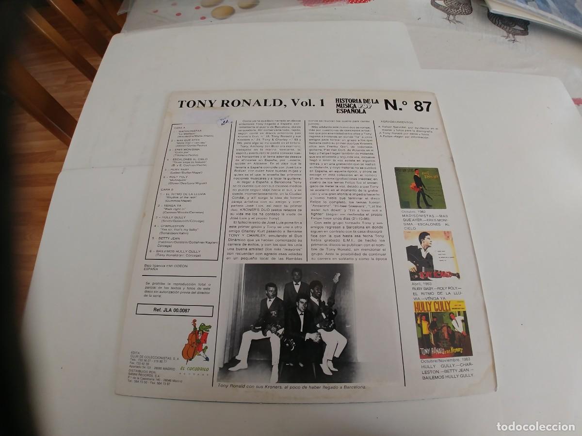Discos de vinilo: TONY RONALD-LP VOL. 1 - Foto 2