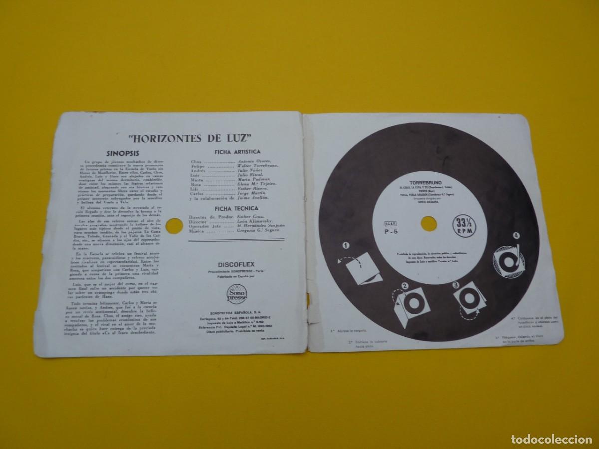 Discos de vinilo: 7&rdquo; FLEXI HORIZONTES DE LUZ - Coca Cola - Foto 2