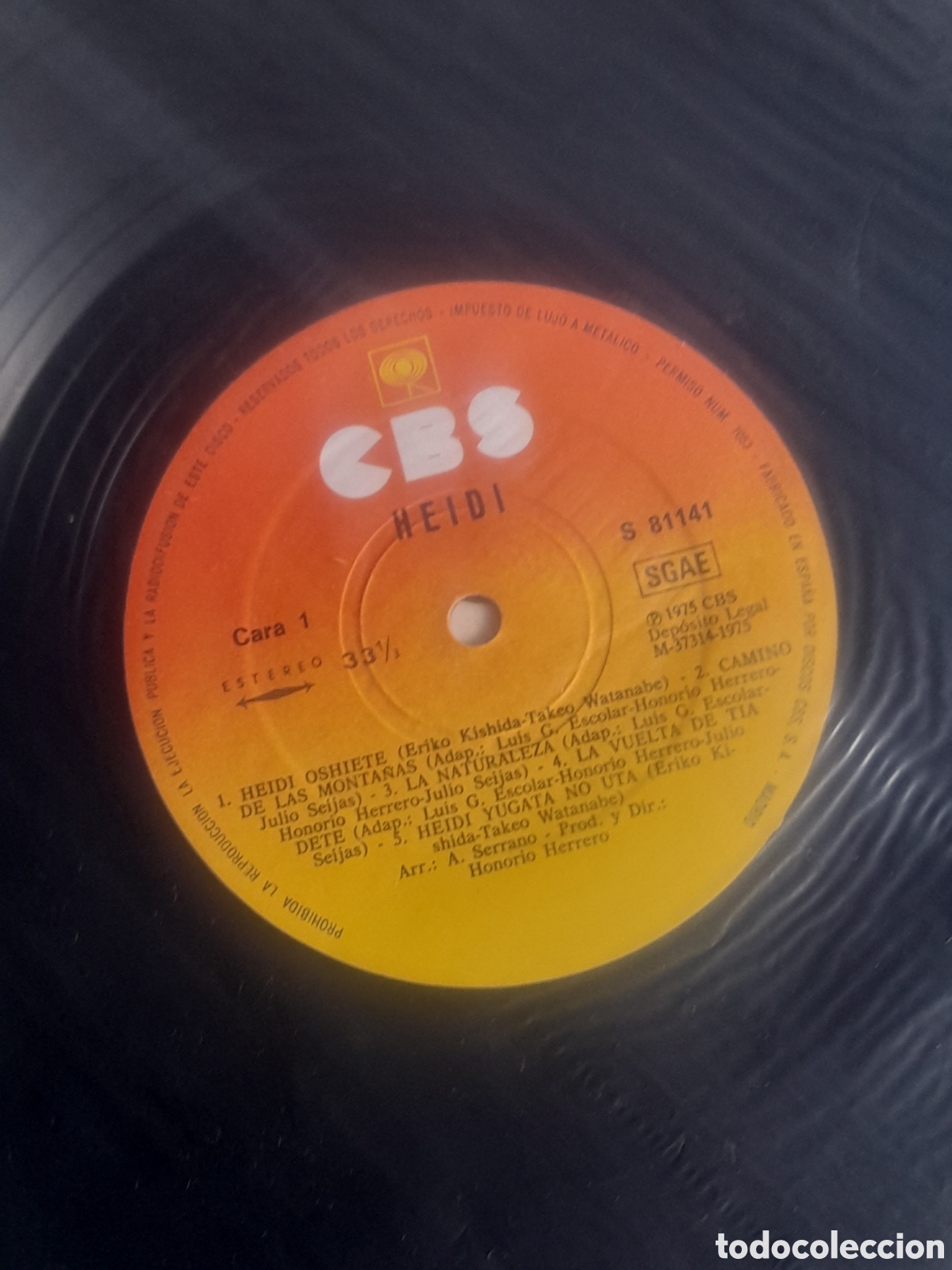 Discos de vinilo: Heidi, Historia completa, vinilo - Foto 5