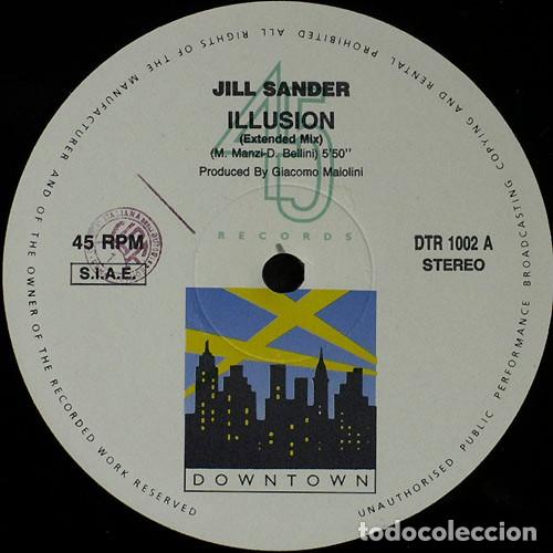 Discos de vinilo: Jill Sander &ndash; Illusion-ITALY-1990-MAXI SINGLE - Foto 3