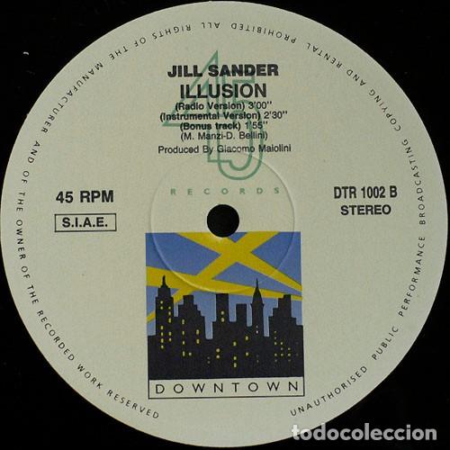 Discos de vinilo: Jill Sander &ndash; Illusion-ITALY-1990-MAXI SINGLE - Foto 4