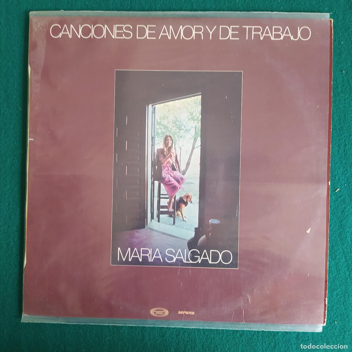 Discos de vinilo: Maria Salgado &ndash; Canciones De Amor Y Trabajo - Foto 1
