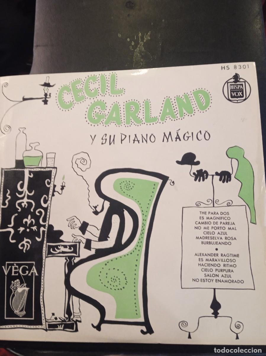 Dischi in vinile: CECIL GARLAND- Y SU PIANO M&Aacute;GICO. 10 PULGADAS NEAR MINT, COMO NUEVO.