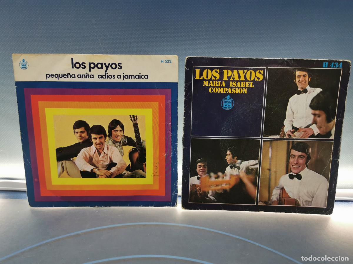 Discos de vinilo: Lote 2 eps, vinilos, discos 7&rdquo;, Los Payos - Foto 1