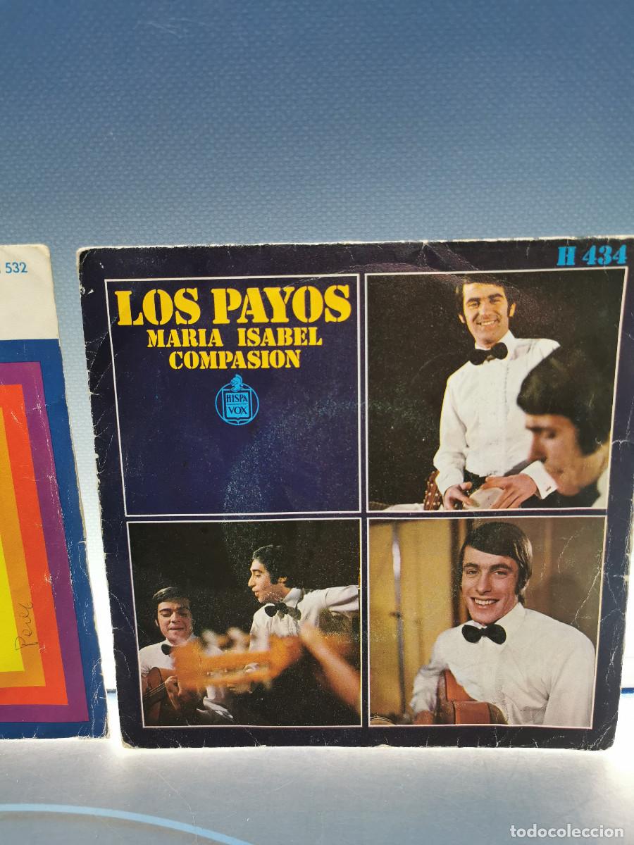 Discos de vinilo: Lote 2 eps, vinilos, discos 7&rdquo;, Los Payos - Foto 3