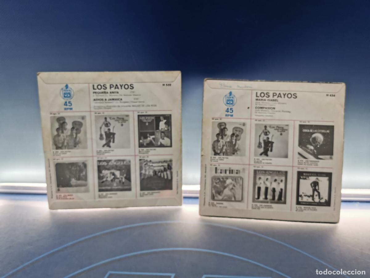Discos de vinilo: Lote 2 eps, vinilos, discos 7&rdquo;, Los Payos - Foto 4