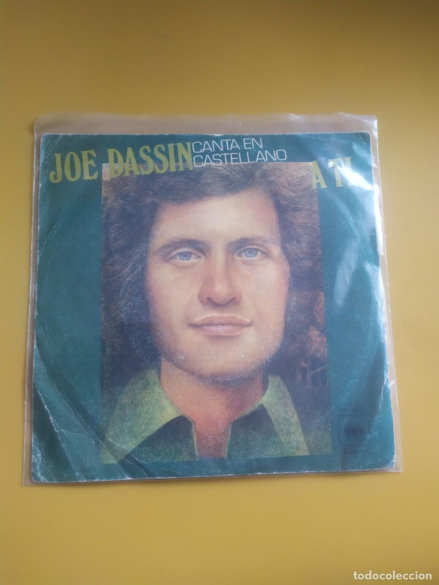 Discos de vinilo: Joe Dassin - A ti / D&eacute;jame dormir 1978 - Foto 1