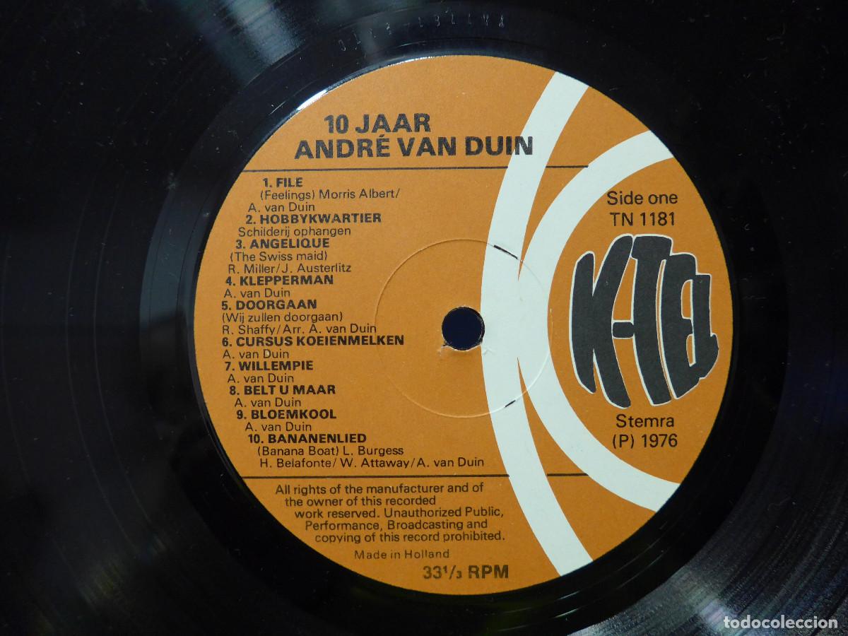 Discos de vinilo: 10 JAAR ANDRE VAN DUIN - Foto 7
