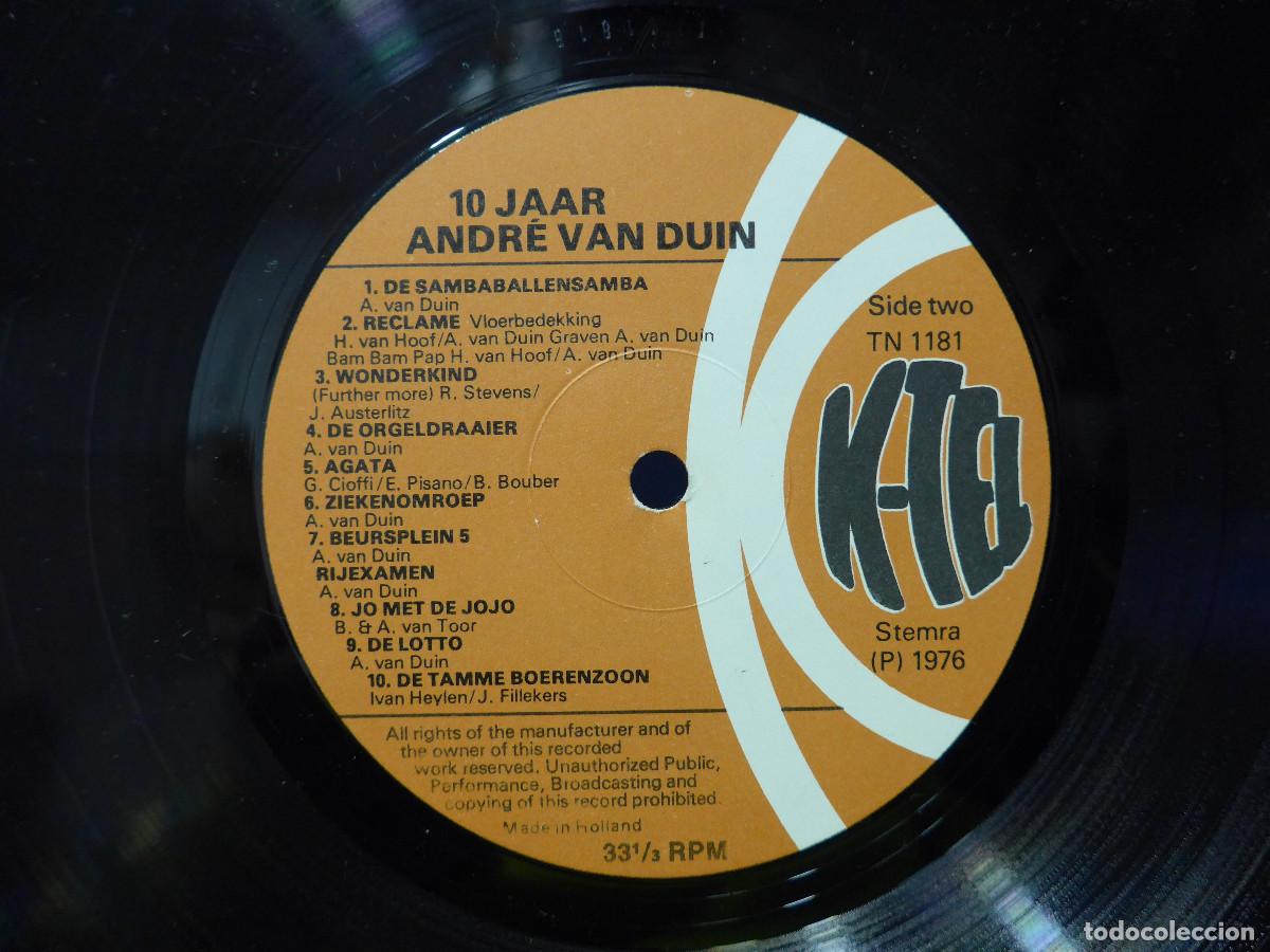 Discos de vinilo: 10 JAAR ANDRE VAN DUIN - Foto 9