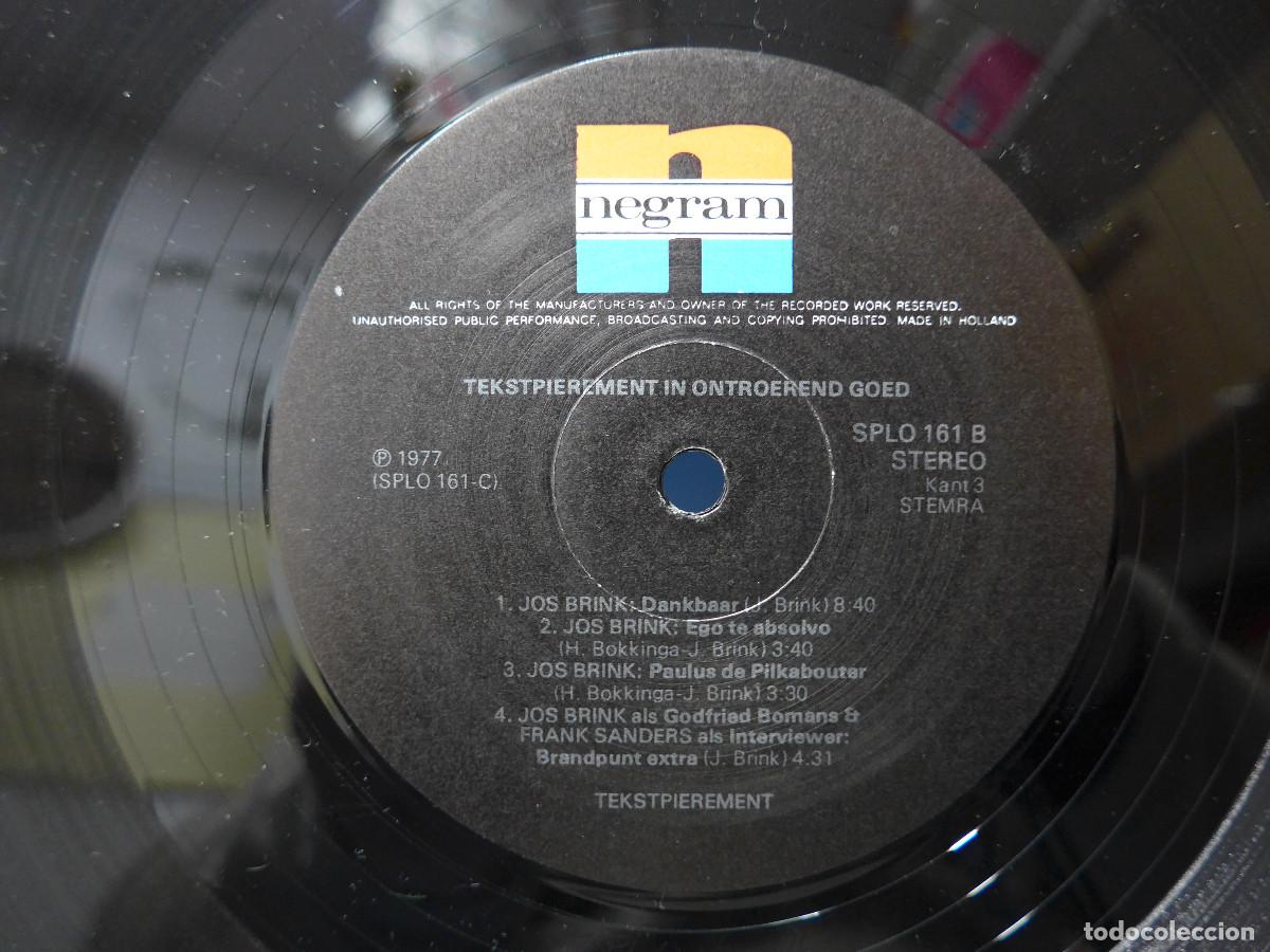 Discos de vinilo: TEKSTPIEREMENT IN ONTROEREND GOED - Foto 7