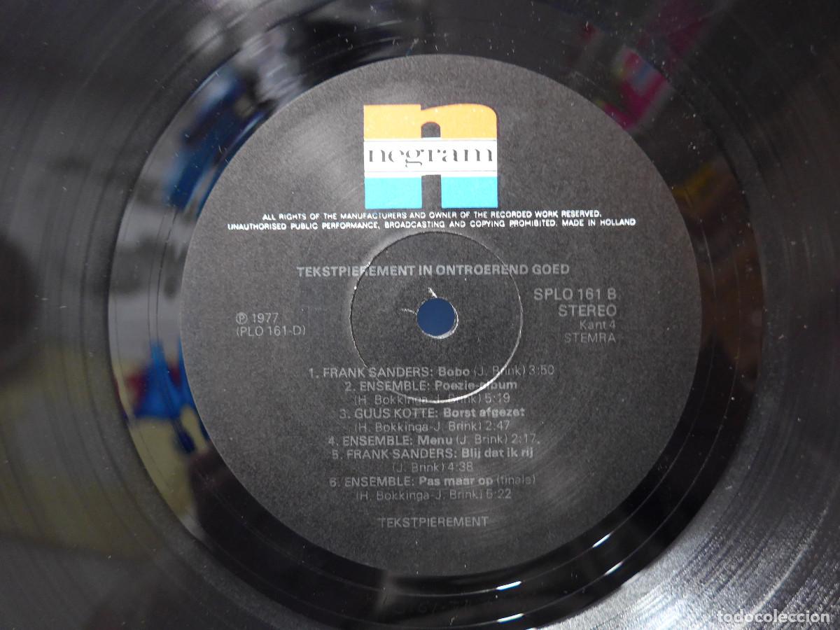 Discos de vinilo: TEKSTPIEREMENT IN ONTROEREND GOED - Foto 9