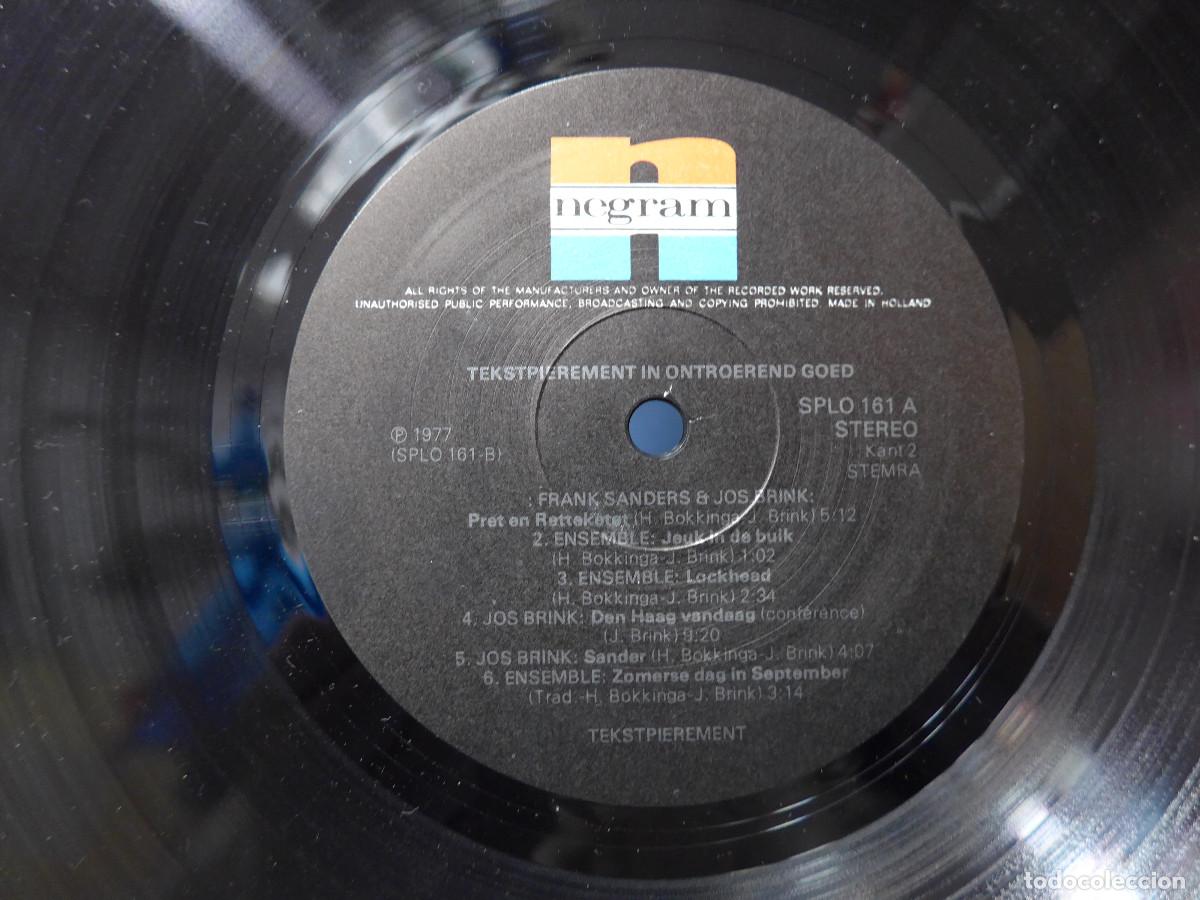 Discos de vinilo: TEKSTPIEREMENT IN ONTROEREND GOED - Foto 15