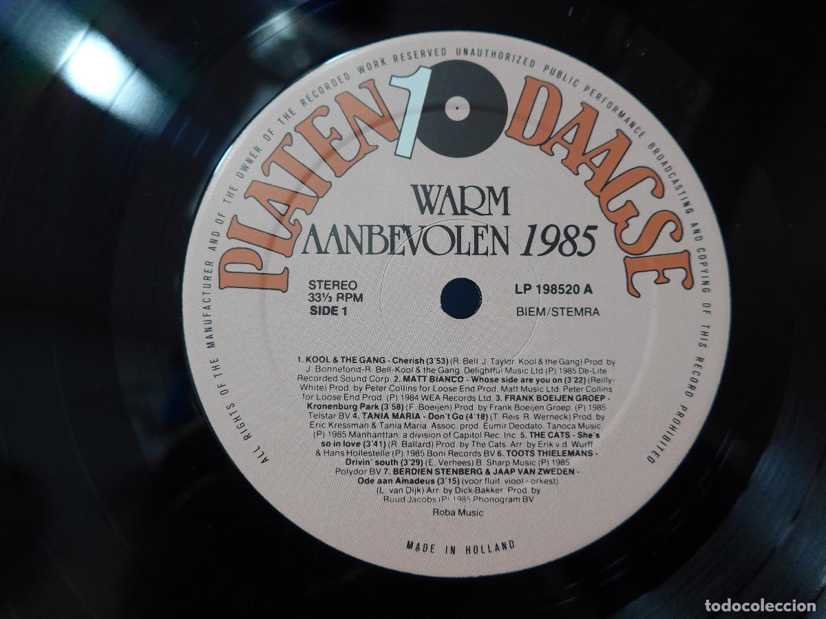 Discos de vinilo: WARM AANBEVOLEN 1985 - Foto 6
