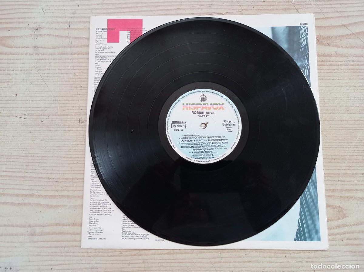 Discos de vinilo: Robbie Nevil - Day 1 LP - Foto 3