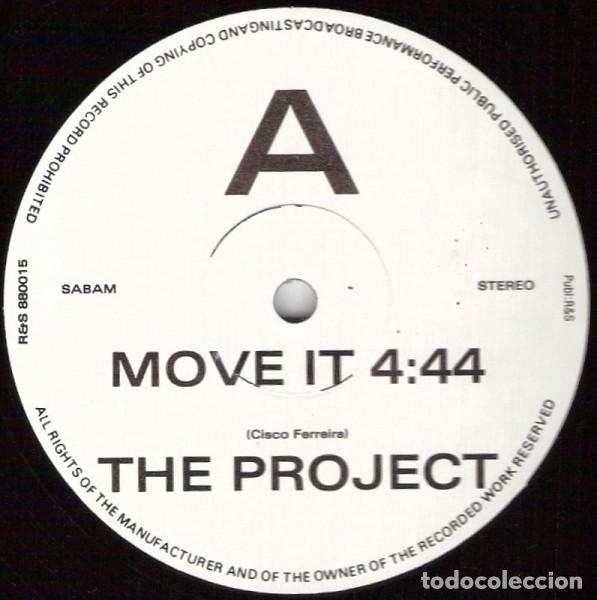 Discos de vinilo: The Project&ndash; Move It-BELGIUM-1988-MAXI SINGLE - Foto 1