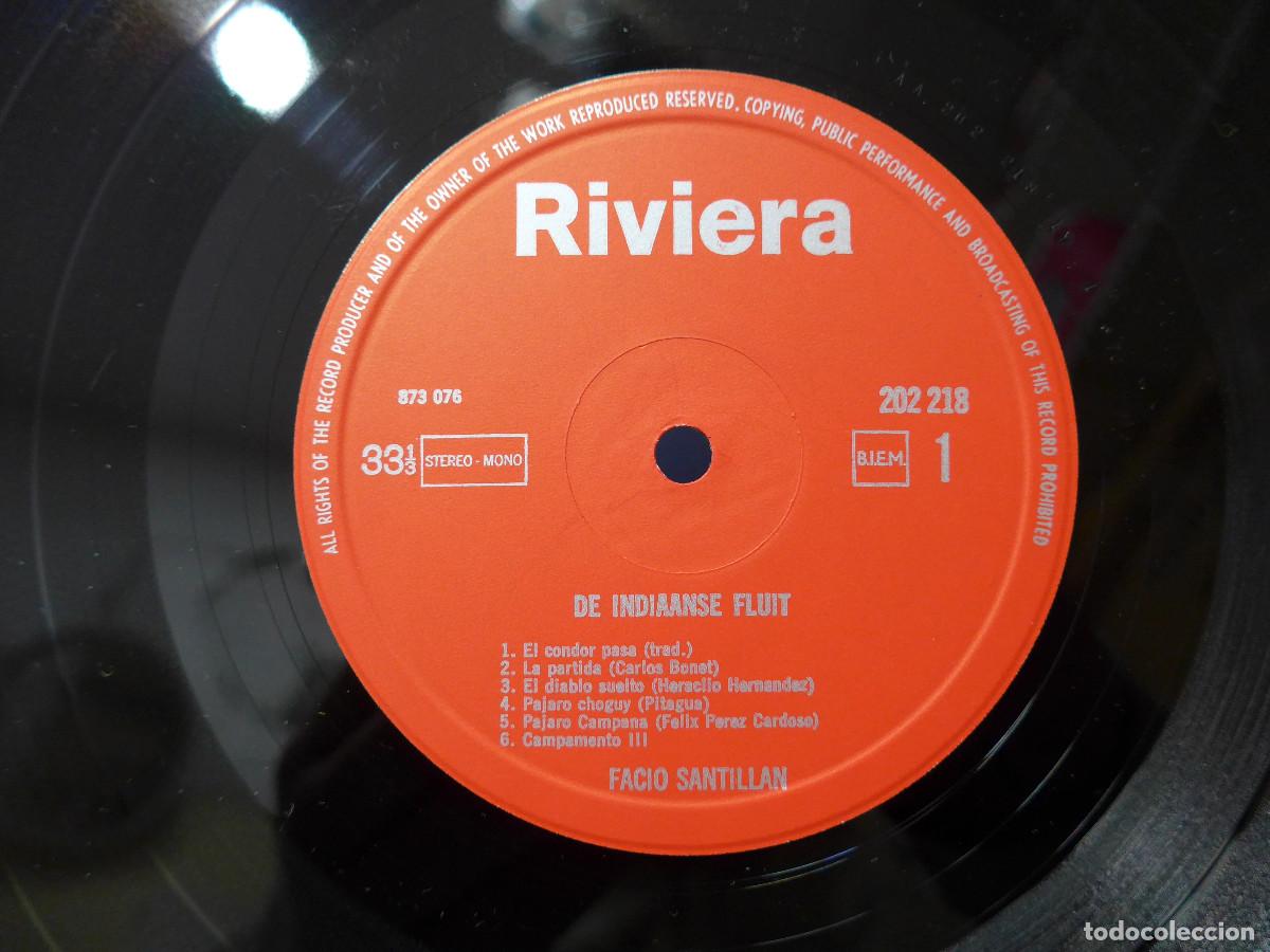 Discos de vinilo: FACIO SANTILLAN DE INDIAANSE FLUIT - Foto 6