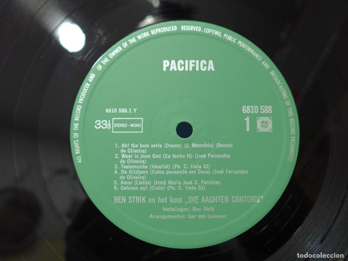 Discos de vinilo: PACIFICA BEN STRIK EN DIE AAGHTEN CANTORIJ - Foto 6