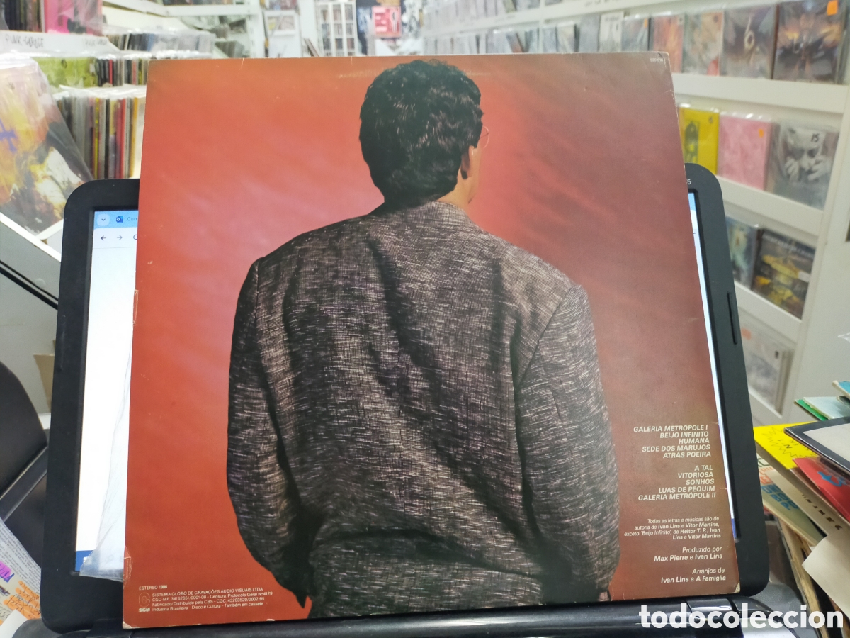 Discos de vinilo: Iv&aacute;n lins LP brasil 1986 - Foto 2