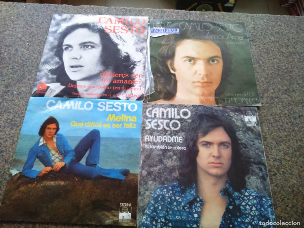 Discos de vinilo: SINGLES -- LOTE CAMILO SESTO -- 5 DISCOS -- - Foto 2