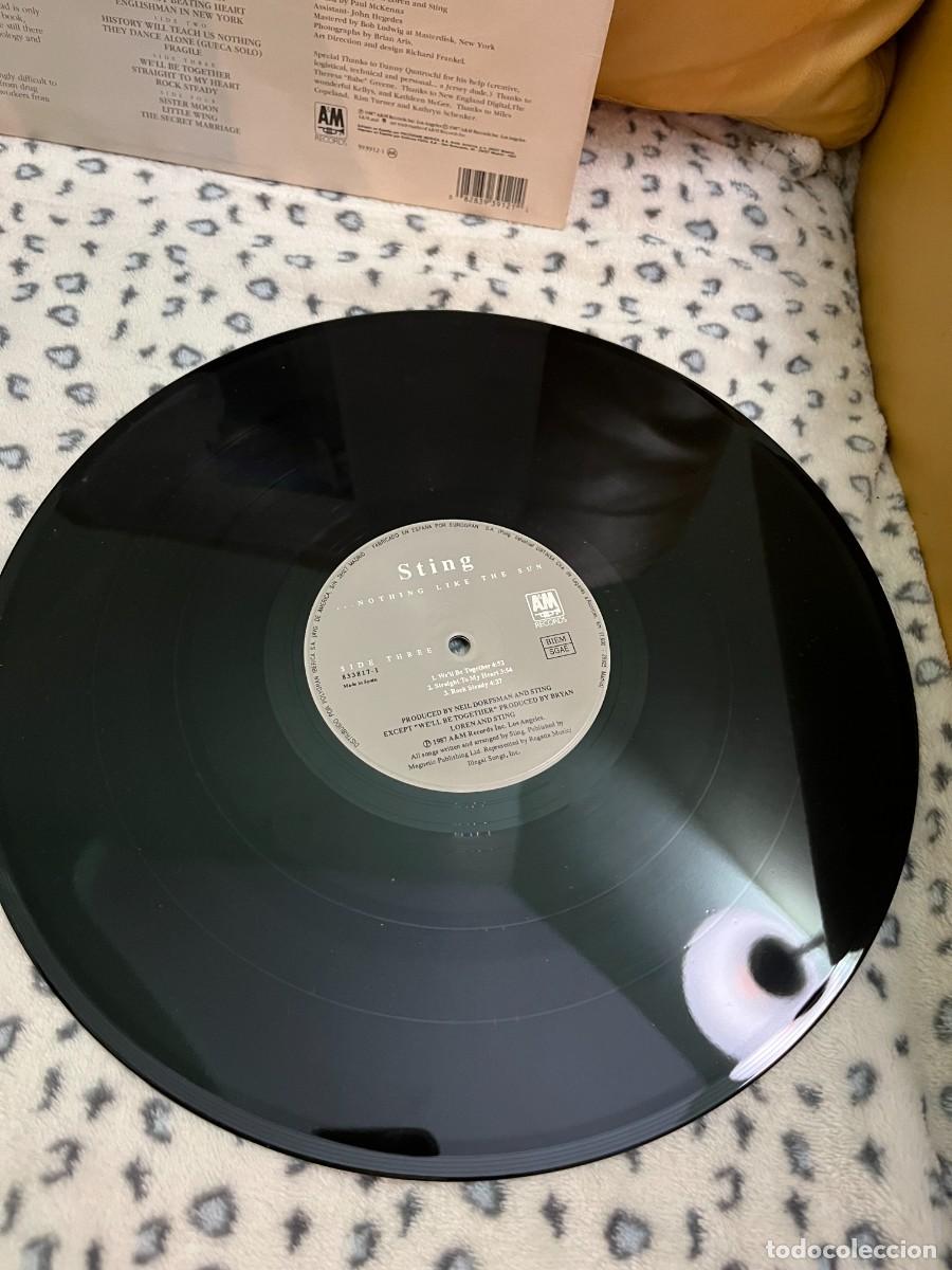 Discos de vinilo: Sting &lrm;&ndash; ...Nothing Like The Sun - Foto 4