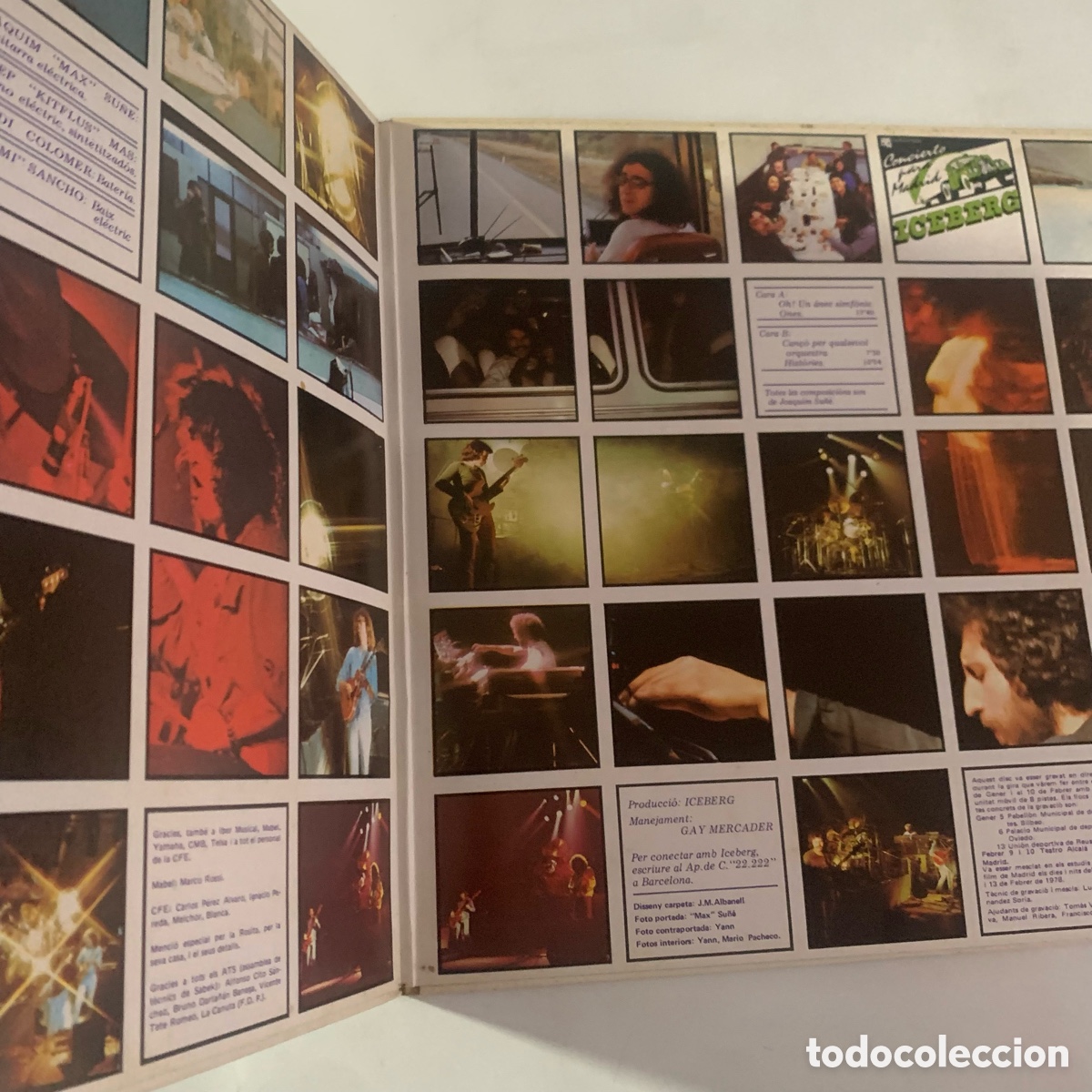 Discos de vinilo: lp gatefold Iceberg &ndash; En Directe de 1978 - Foto 2