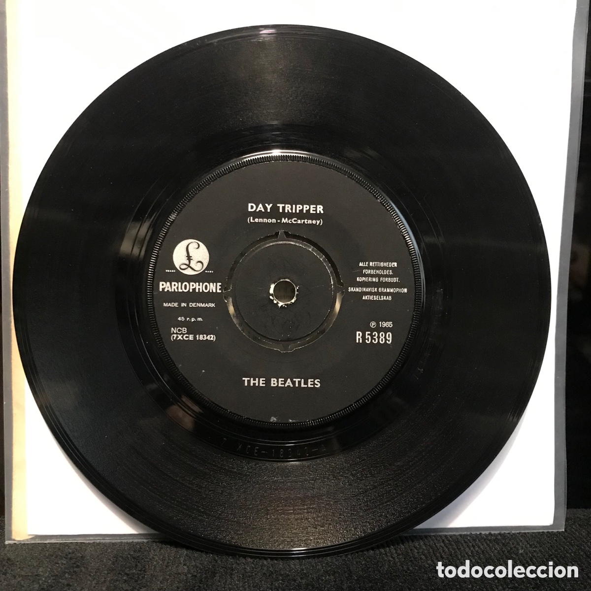 Discos de vinilo: The Beatles - We Can Work It Out 1965 Dinamarca - Foto 4