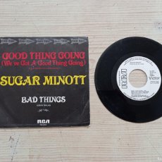 Dischi in vinile: SUGAR MINOTT - GOOD THING GOING - BAD THING - SINGLE