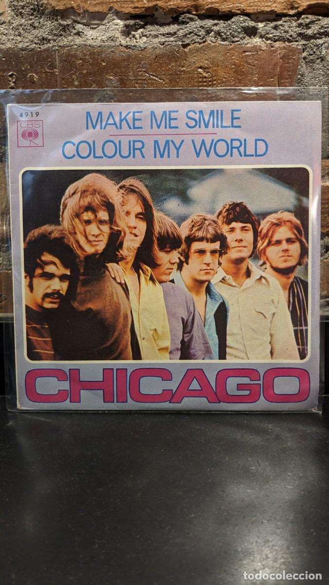 Discos de vinilo: Chicago Make me smile - Foto 1