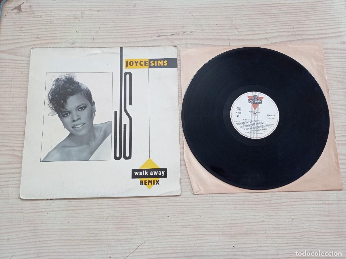Discos de vinilo: Joyce Sims - Walk Away Remix - Maxi Single - Foto 1