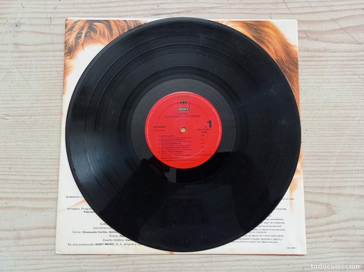 Discos de vinilo: Platon - Perdiendo La Inocencia LP - Foto 3