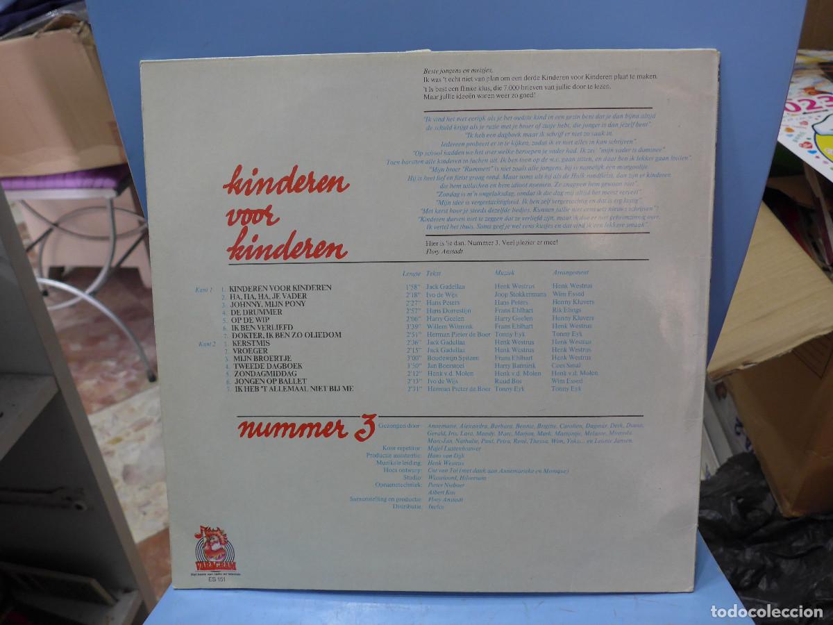 Discos de vinilo: KINDEREN VOOR KINDEREN III - Foto 2