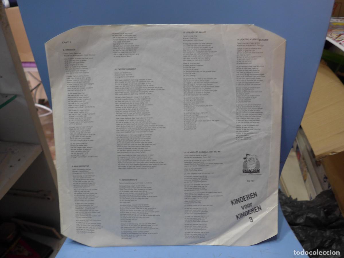 Discos de vinilo: KINDEREN VOOR KINDEREN III - Foto 4