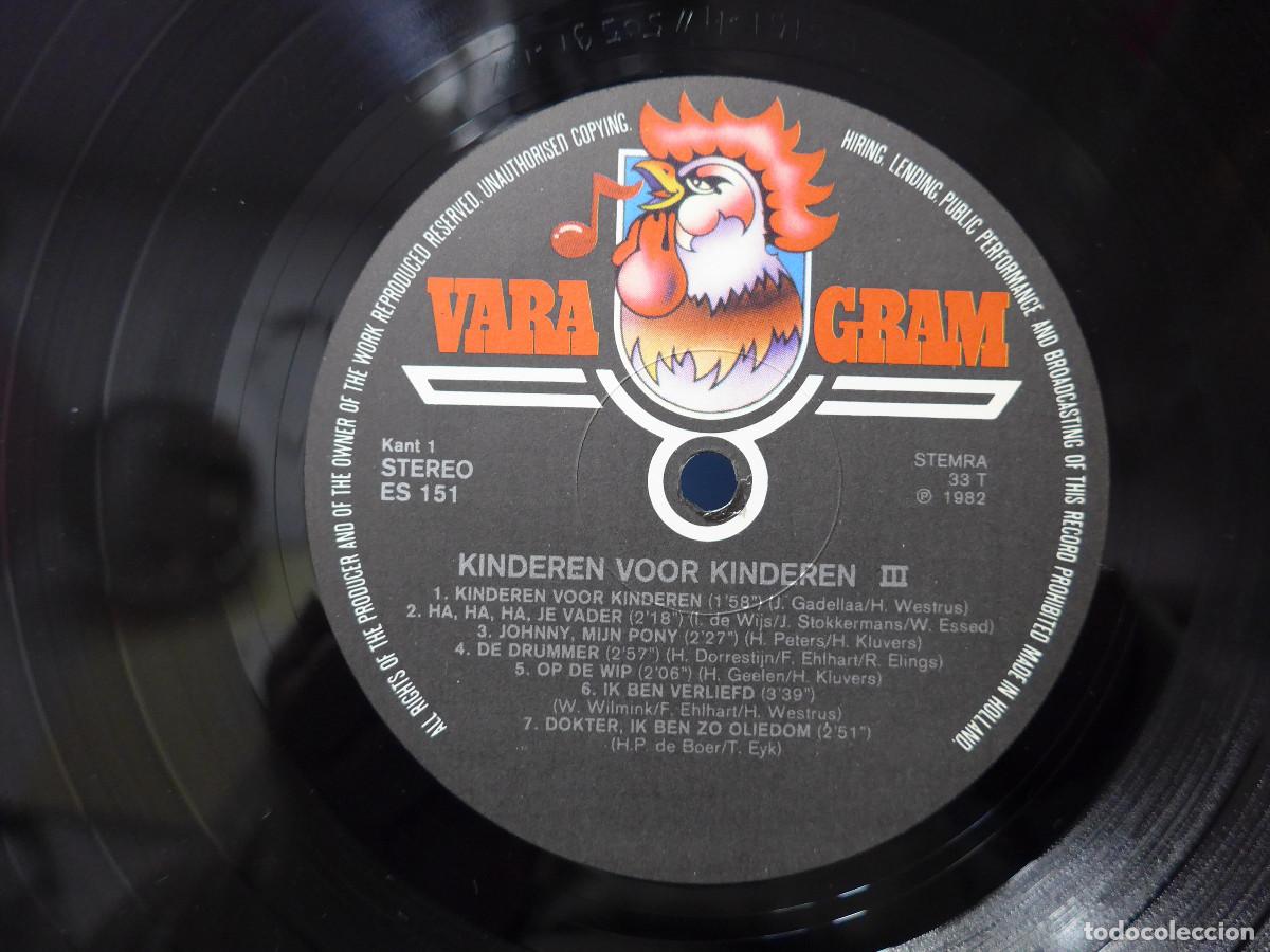 Discos de vinilo: KINDEREN VOOR KINDEREN III - Foto 6