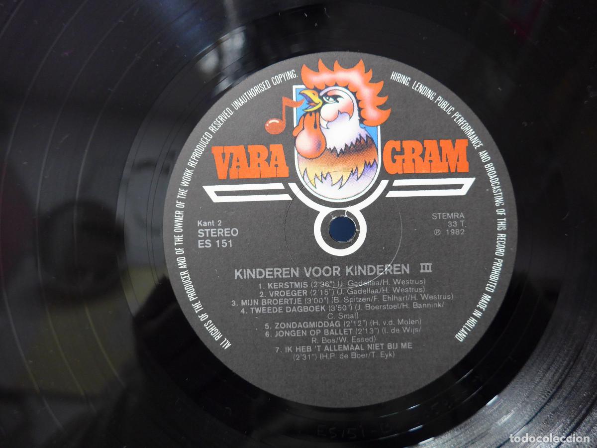 Discos de vinilo: KINDEREN VOOR KINDEREN III - Foto 8