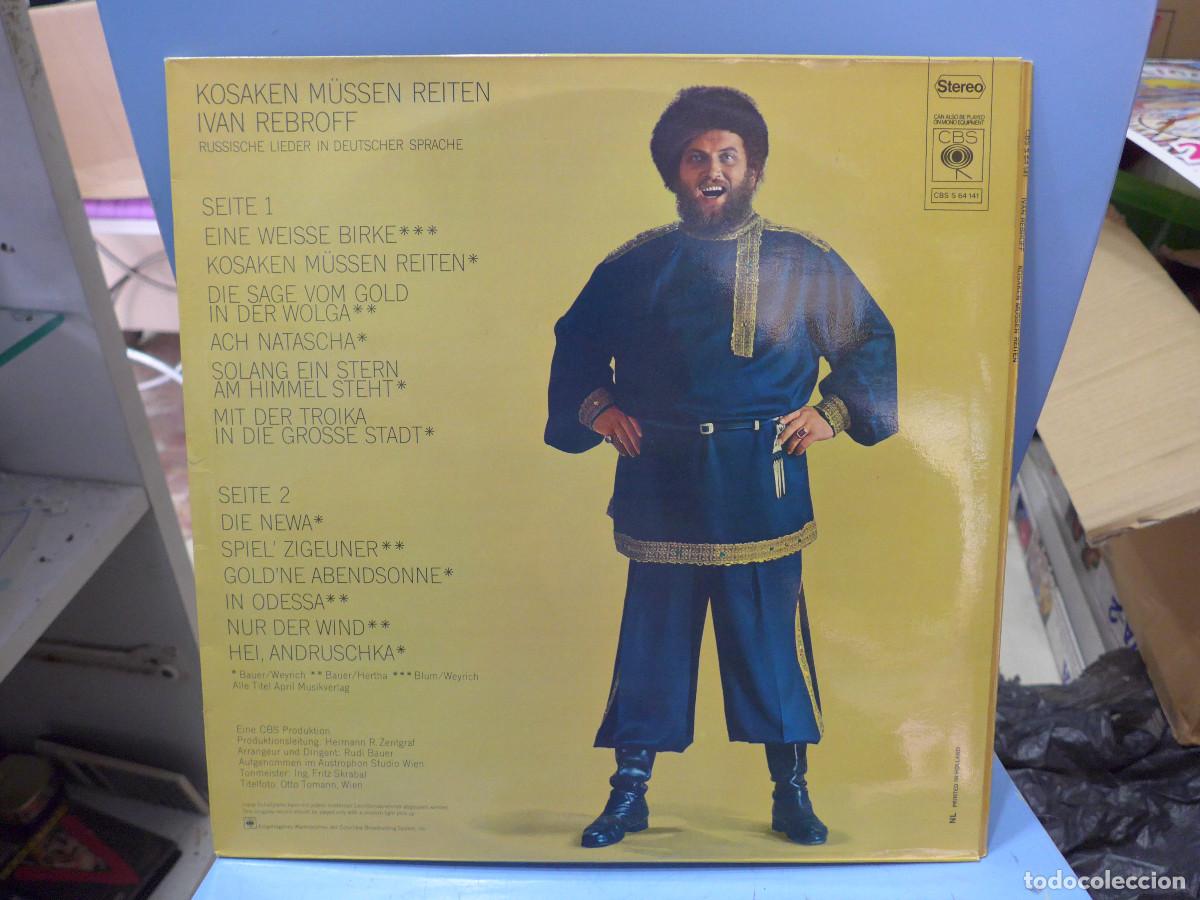 Discos de vinilo: IVAN REBROFF KOSAKEN MUSSEN REITEN - Foto 2