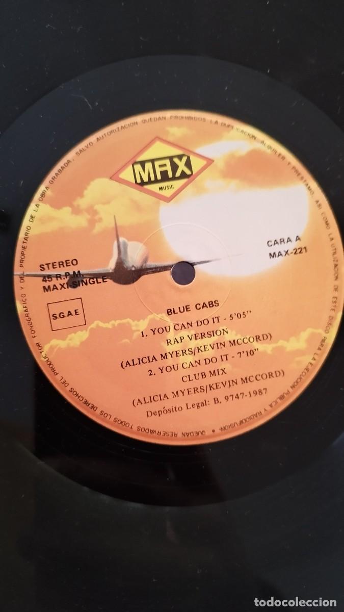 Discos de vinilo: Blue Cabs &ndash; You Can Do It Rap.Vinilo Maxi Single - Foto 2