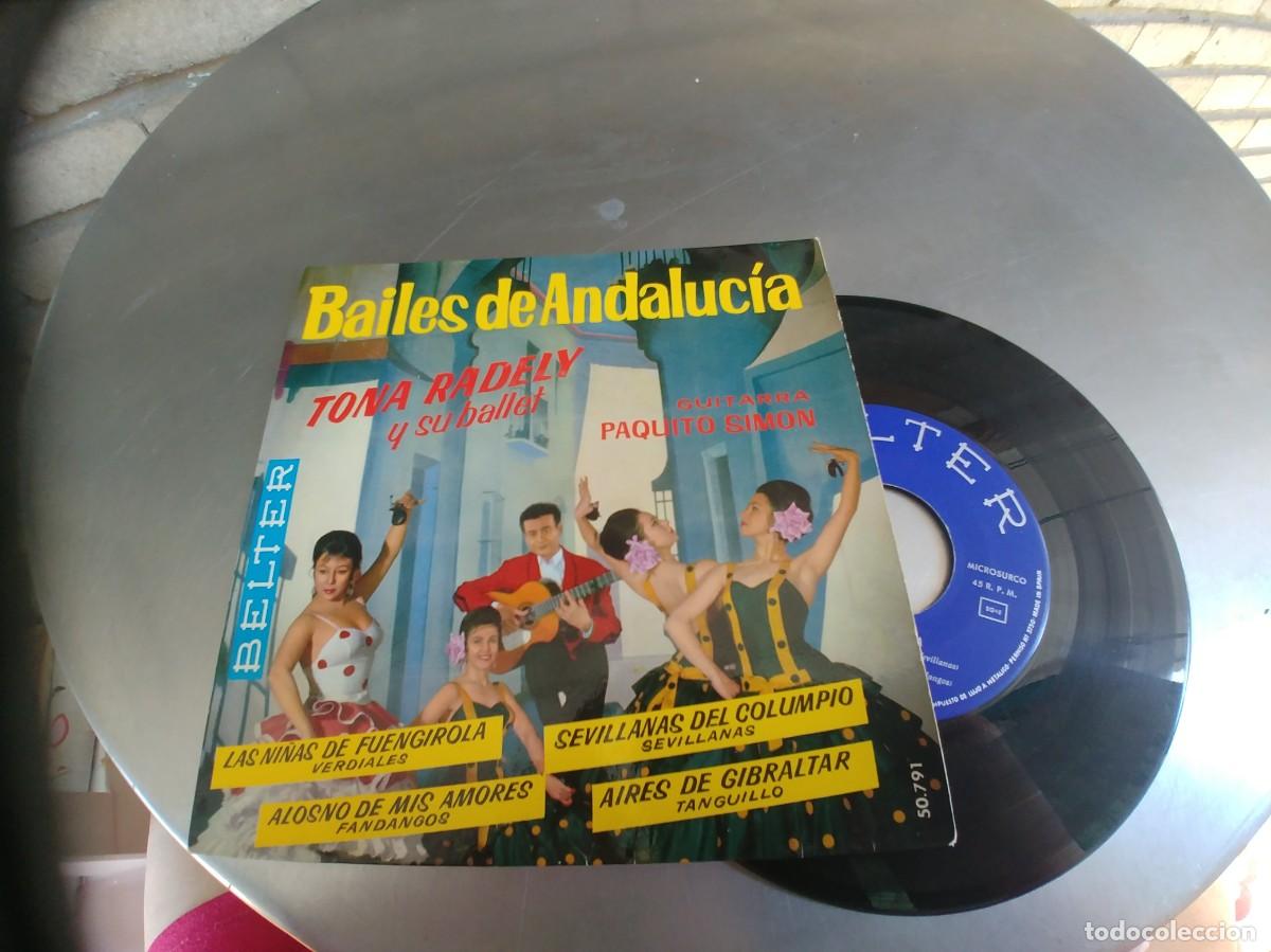 Discos de vinilo: TONA RADELY Y SU BALLET-EP PAQUITO SIMON - Foto 1