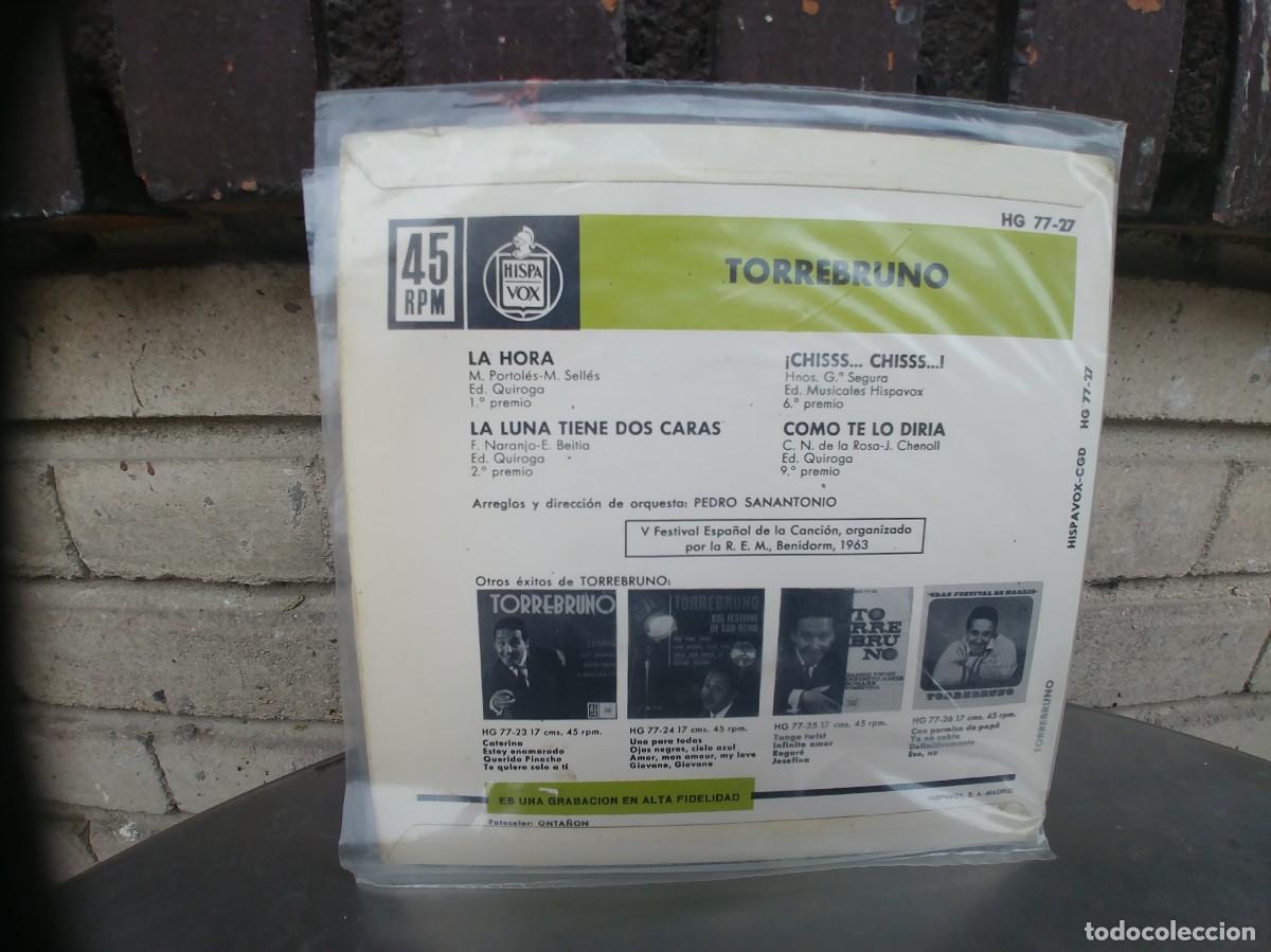 Discos de vinilo: TORREBRUNO-EP LA HORA +3 - Foto 2