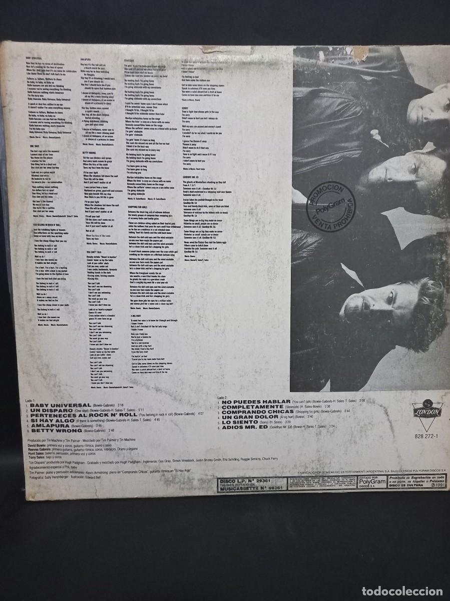 Discos de vinilo: TIN MACHINE - TIN MACHINE II / 828 272-1-B - 1991 - Foto 2