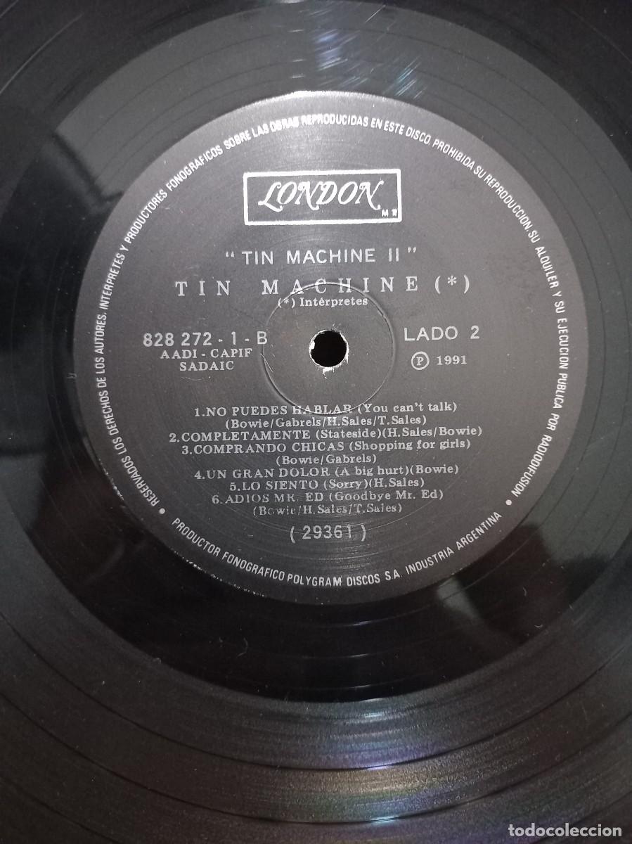 Discos de vinilo: TIN MACHINE - TIN MACHINE II / 828 272-1-B - 1991 - Foto 3