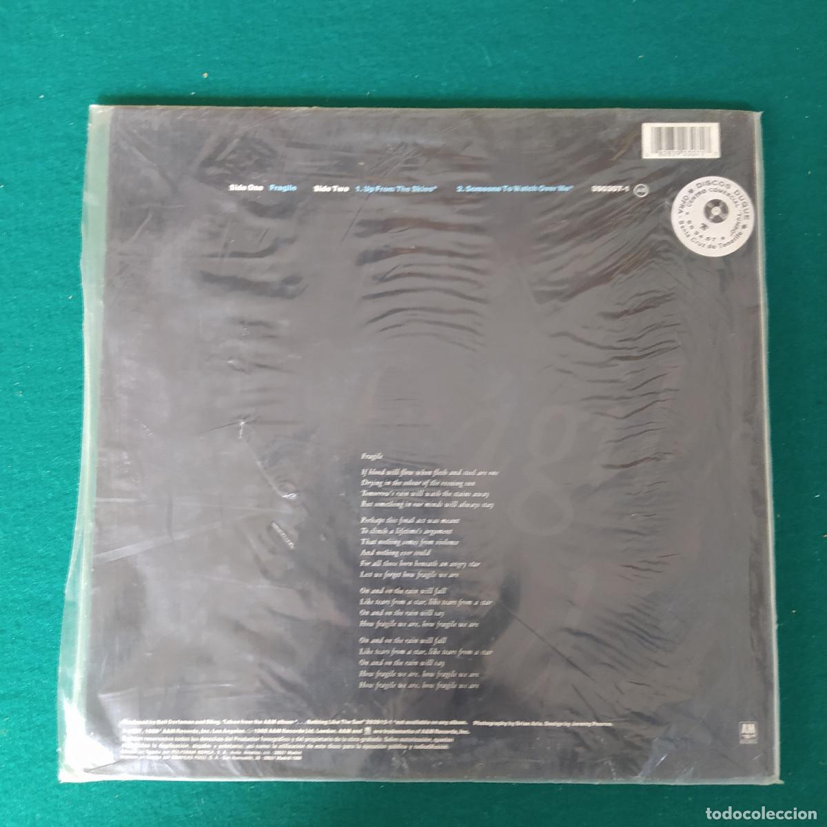 Discos de vinilo: Sting &ndash; Fragile .... - Foto 2