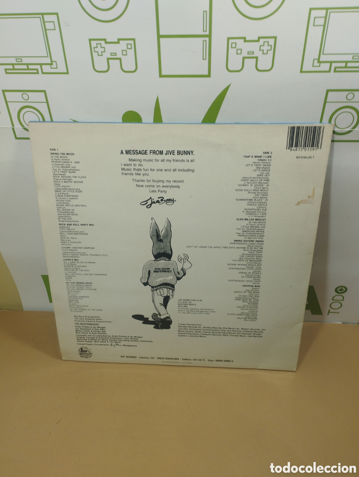Discos de vinilo: Jive Bunny. The album. - Foto 2