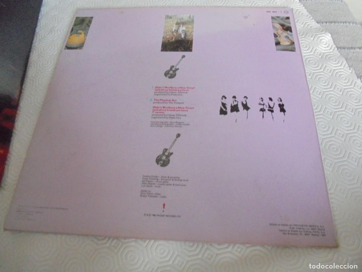 Discos de vinilo: THE TEMPEST. DIDNT WE HAVE A NICE TIME? MAXI-SINGLE DE VINILO. - Foto 2