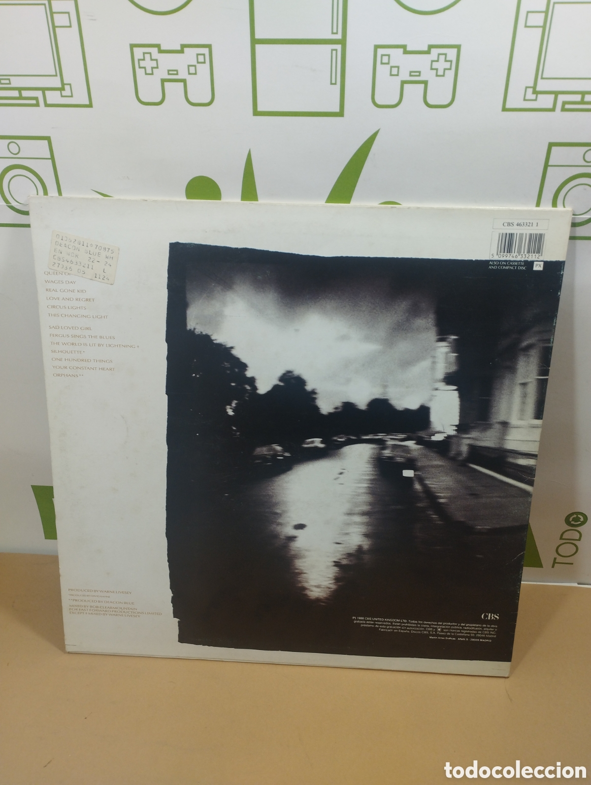 Discos de vinilo: Deacon blue. When the world knows your name. Lp - Foto 2