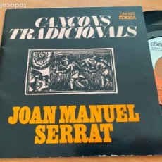 Discos de vinilo: JOAN MANUEL SERRAT CANÇONS TRADICIONALS (EL BALL DE LA CIVADA) EP ESPAÑA 1972 (EPI27)
