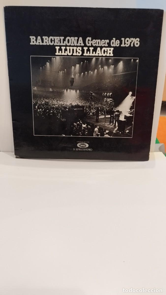 Discos de vinilo: Llu&iacute;s Llach, Barcelona Gener 1976 - Foto 1